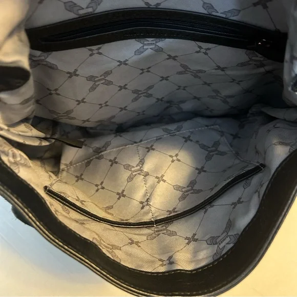 Aimee Kestenberg black leather with rose gold hardware Shoulder Handbag - Picture 6 of 7